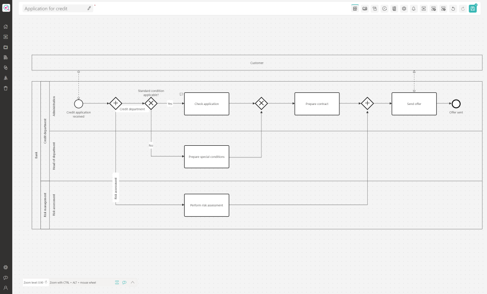 BPMN Designer 2.0 | linqi